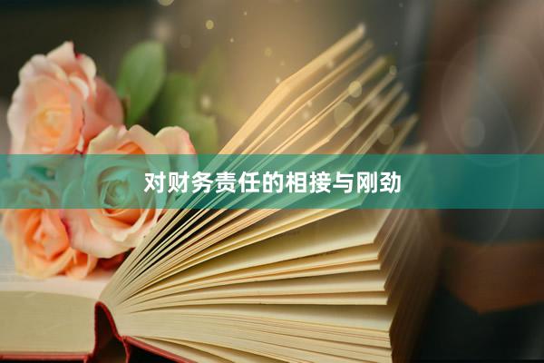 对财务责任的相接与刚劲